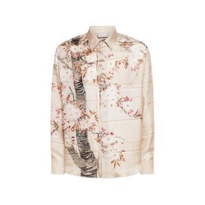 Pierre Louis Mascia Women's Printed Silk Shirt
